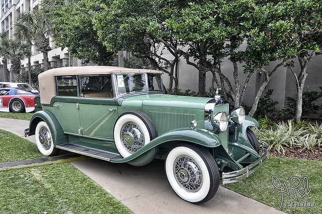 1930 LaSalle All-Weather Phaeton by Fleetwood at Amelia Island 2012