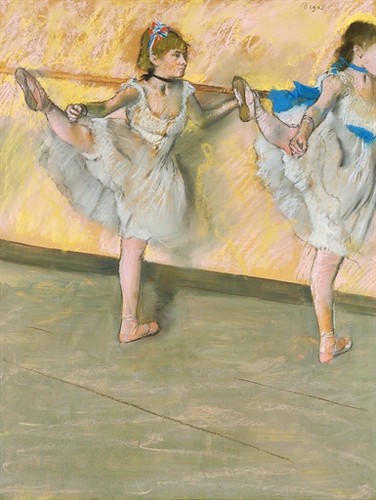 Degas, Edgar (1834-1917) - 1880c. Danseuses a la Barre (Christie's London, 2008)