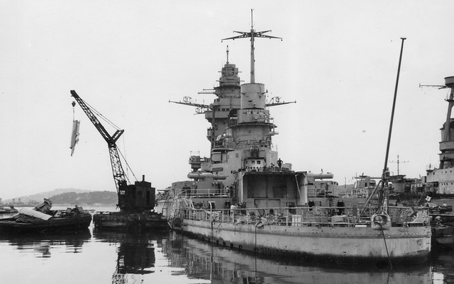 Battleship Strasbourg Tolone 1943