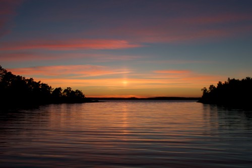 sunset sea sky silhouette sweden stockholmarchipelago