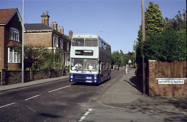 WMT 2445, Coalway Road, Wolverhampton, 1992