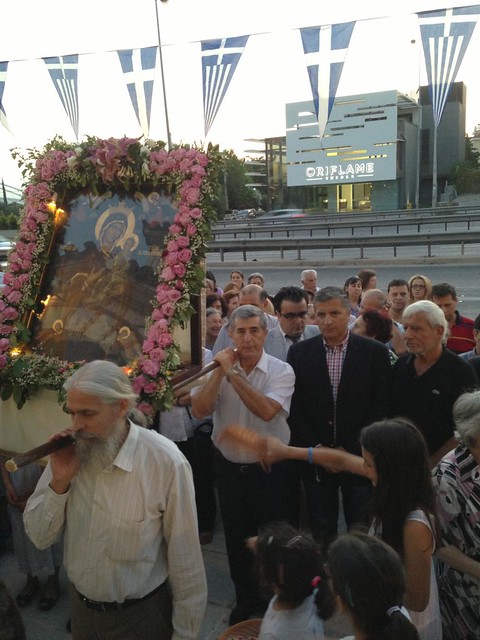 Στον εορτασμό της Παναγίας των Βλαχερνών παρέστη ο Δήμαρχος Αμαρουσίου Γ. Πατούλης