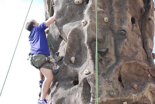Rock Wall-Jumping into Business