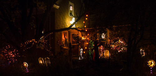 decorations holiday halloween lights display spiders pumpkins ghosts em5 14140mm