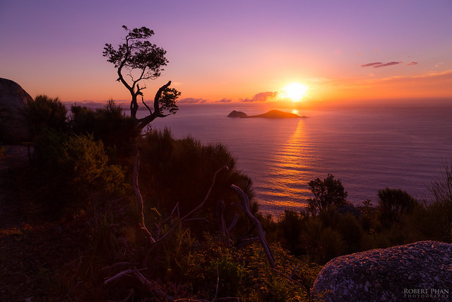 Sparkes Lookout Sunset - Wilsons Promontory