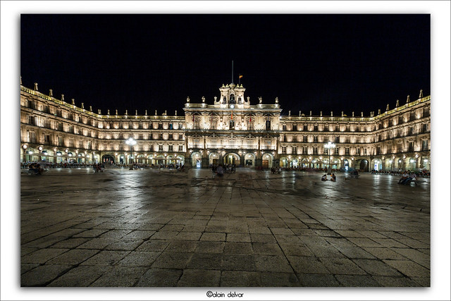 La Plaza Mayor est au cœur de Salamanque, en Espagne