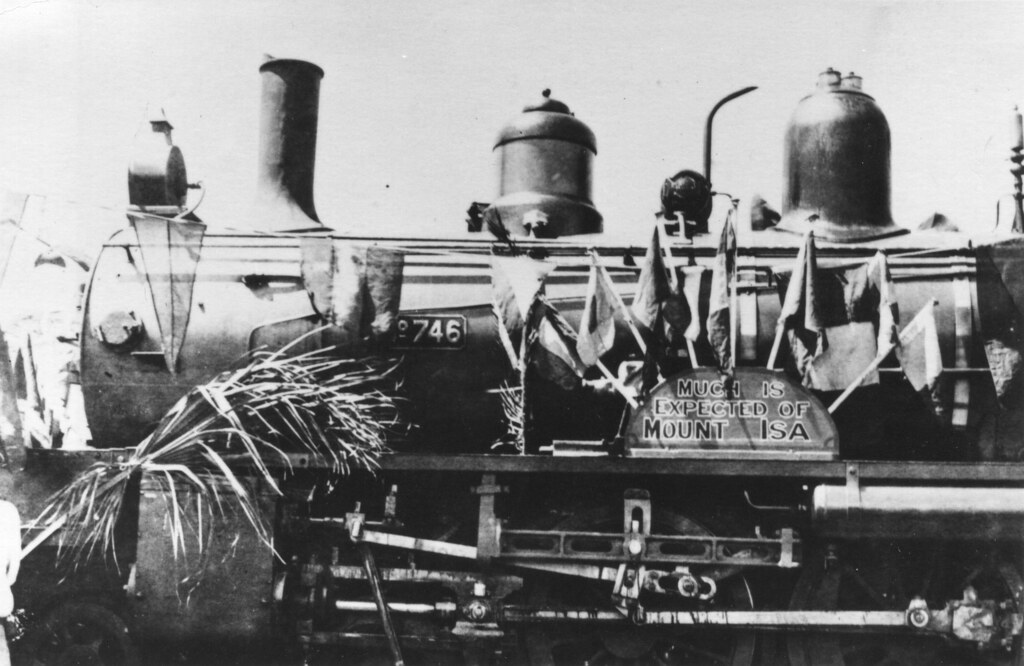 EL049_016 | Opening of railway to Mount Isa? Arch Fraley pho… | Flickr