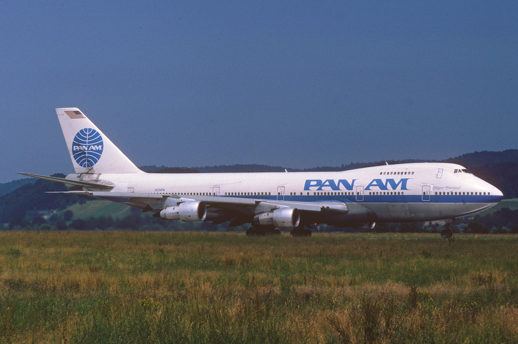 Pan Am Boeing 747-200; N724PA@ZRH; August 1987/AYN | Flickr