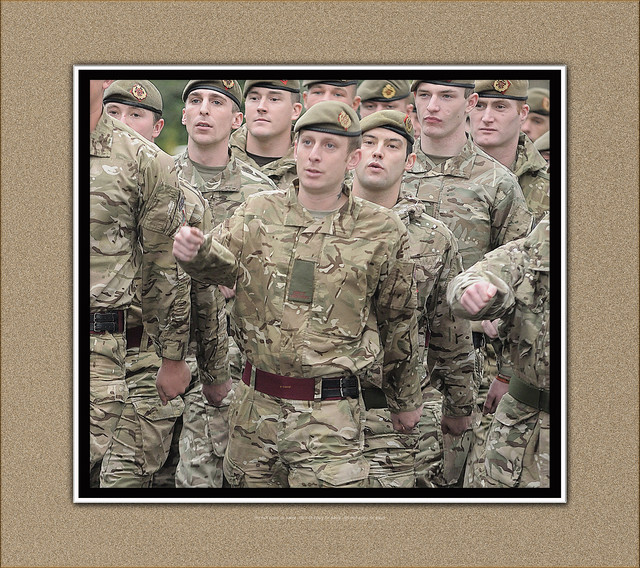 2nd Battalion Duke of Lancasters Regiment : Homecoming Parade - Lytham St Annes - Lancashire :