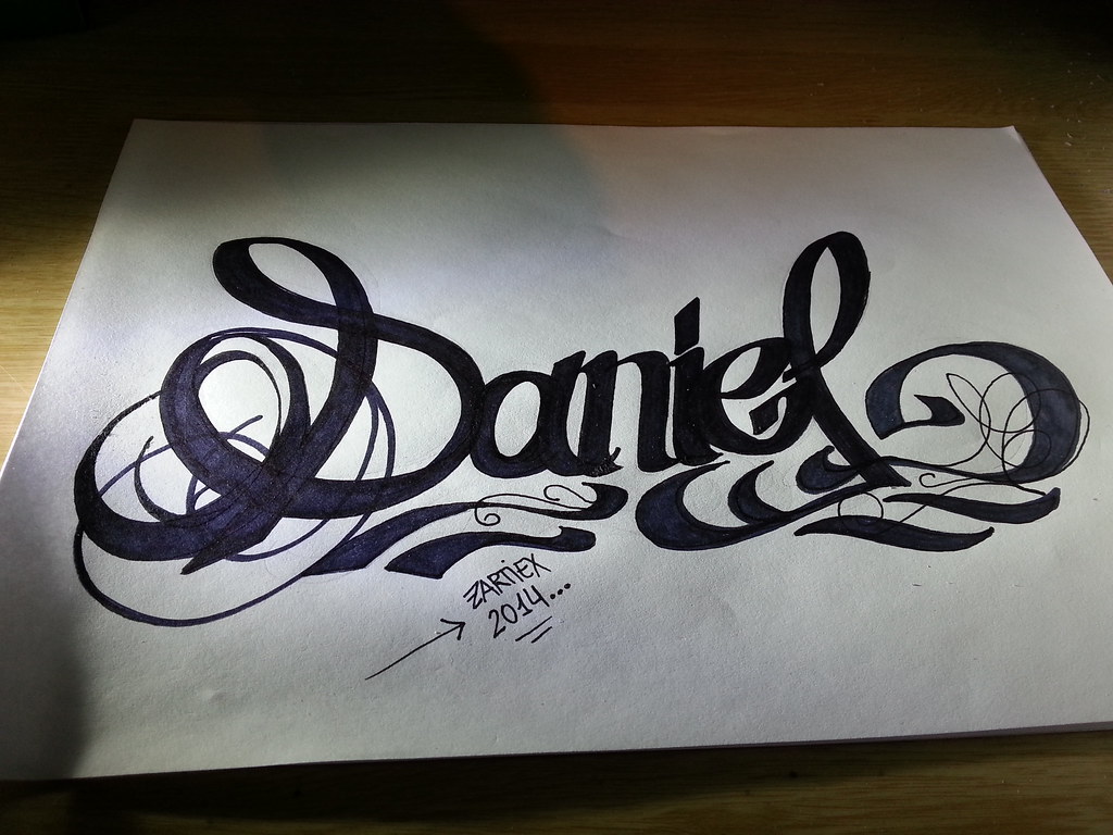 Como hacer letras de graffitis 3D Zartiex Arte (1) | Flickr