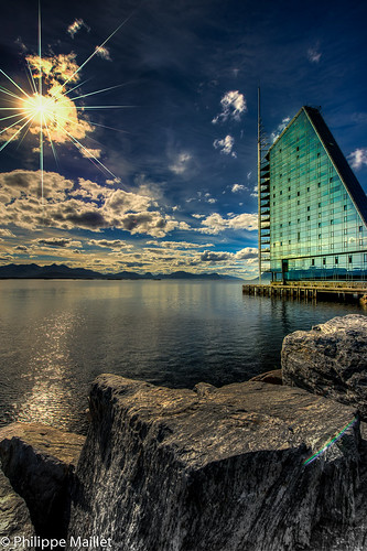 sea norway sunrise hotel nikon rica sail colored fjord nikkor hdr molde d800 photomatix 1424