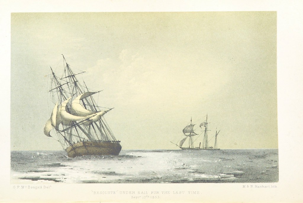 British Library digitised image from page 394 of "The eventful voyage of H.M. Discovery Ship 'Resolute' to the Arctic Regions in search of Sir J. Franklin. ... To which is added an account of her being fallen in with by an American Whaler after her abando
