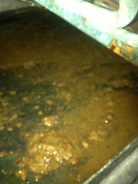 Slime And Sludge In A Drain Pan Air Conditioning Ft Myers
