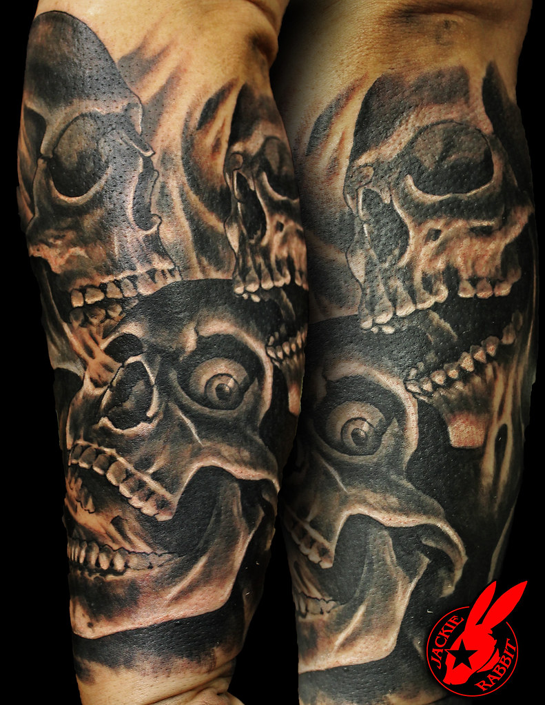 Update 66+ smoke skull tattoos best - in.eteachers