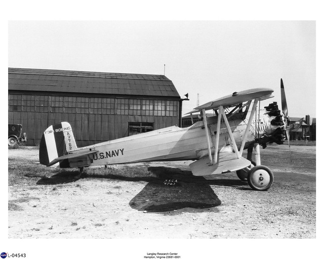 While most Boeing F3B-1s served aboard the U. S. Navy aircraft carriers Lexington and Saratoga, this example flew in NACA hands at the Langley Memorial Aeronautical Laboratory in the late 1920's.  06-23-1930