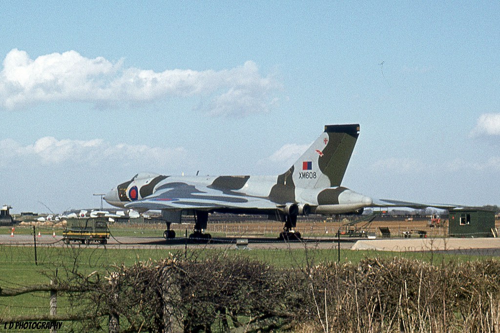 vulcan XM608 at waddington
