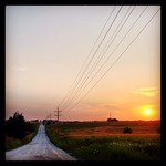 Everyone also needs a good drive down some #countryroads . #kansas #gravelroad #country #kansaslife 