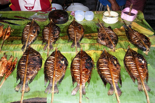 Laos - Luang Prabang - Fish Barbeque - 4 by Manfred Sommer - 426 Million Views, Luang Prabang, or Louangphrabang (Lao: ຫຼວງພຣະບາງ, literally: "Royal Buddha Image (in the Dispe