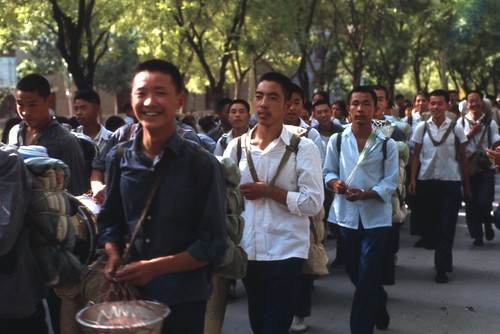 Students going for training Beijing:Tianjin? 1975 2
