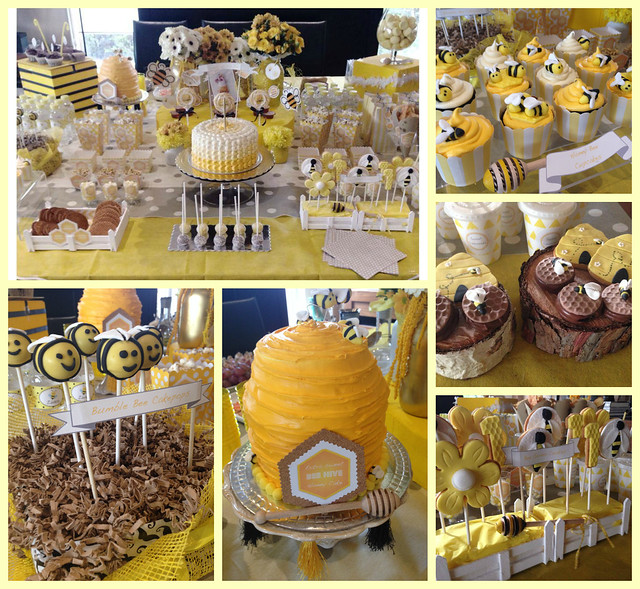 Bee  candy bar Collage