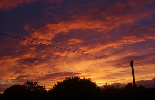 sunset red sky orange sun color night clouds evening twilight colours dusk