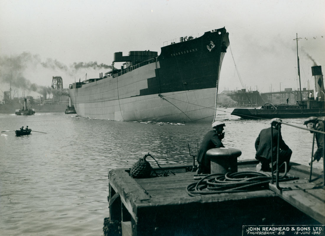 Launch of the cargo ship ‘Thursobank’
