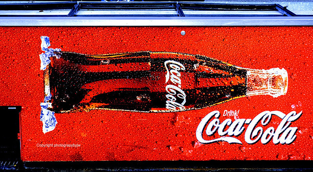 Old Coca Cola Drink Box