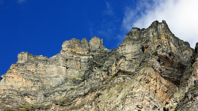 Pizzo Cornera, al centro, all'Alpe Devero