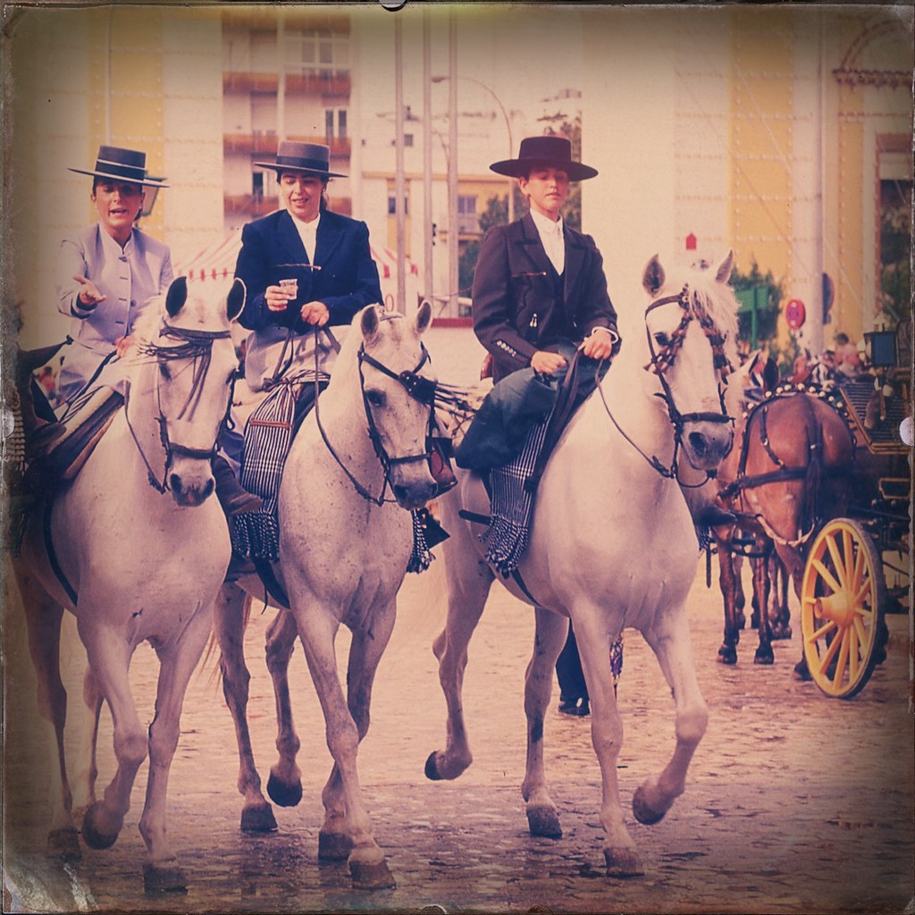 Feria de Abril in Seville, Spain