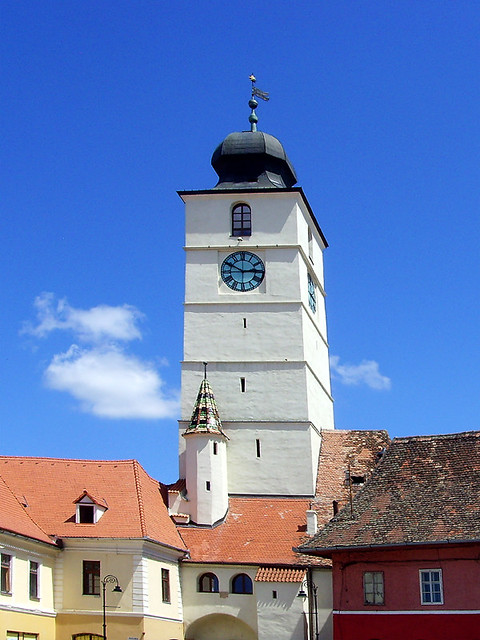 Sibiu, Romania - The Council tower / Turnul Sfatului