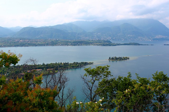 View from Rocca di Manerba. Lago di Garda.