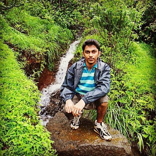 #instafun #hiking #on #rocks #background #scene #small #waterfall #nice #greenery #nature #plants #photographer #amazing #landscape #htc #superb #day #cool #nikon #canon #cybershot #instaclick #instmood #instagood | by prince_addie