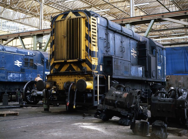 08407 seen in Swindon Works. I Cuthbertson collection