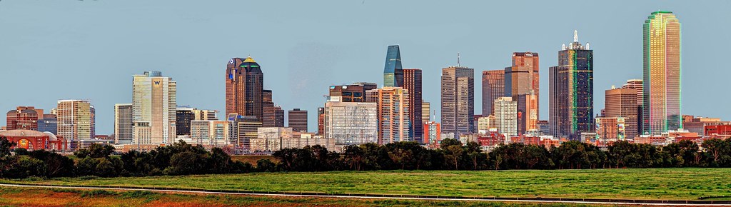 Dallas skyline at dusk | Dave Hensley | Flickr
