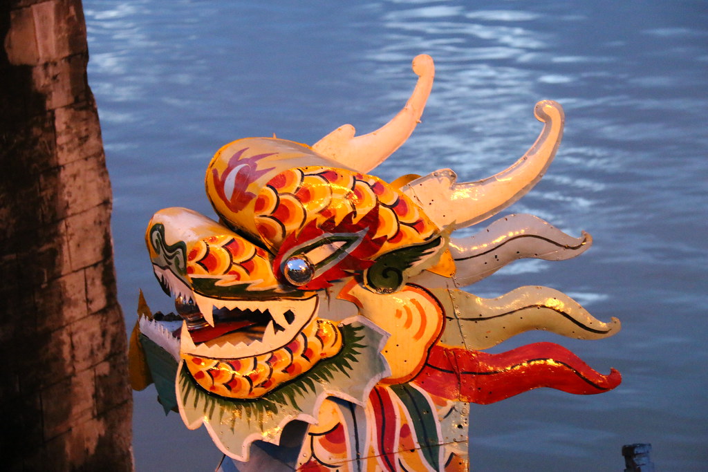 Dragon Boat, Perfume River, Hue