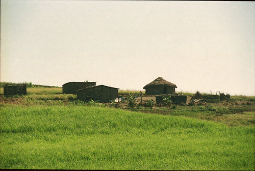 kwazulunatal south africa may 1988 rondavel round thatched hut 1998