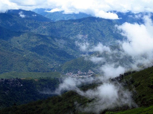 Himalayan Hills from Darjeeling