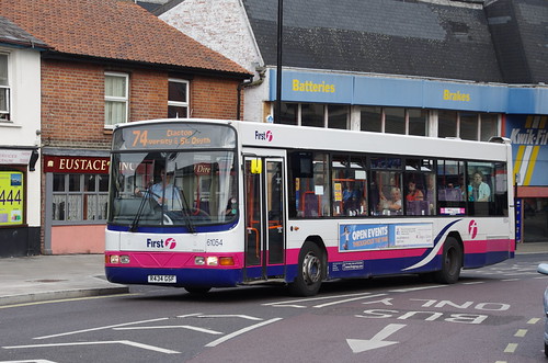 First Essex Scania L113CRL / Wright Axcess Ultralow 61054 , R434 GSF | by EastBeach68