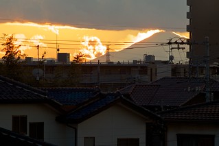 Burning Fuji