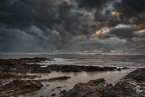 light sea sun seascape storm beach rain clouds sunrise landscape windy rockhampton emupark cloudsstormssunsetssunrises