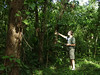 Aleš Opekar v mexické džungli (Palenque), foto: Helena Kočmídová