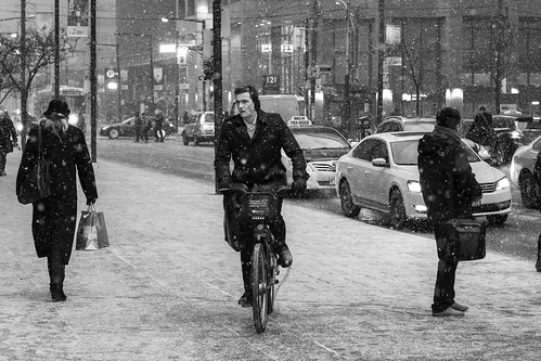 Cycling in the Snow | by Ben Roffelsen Photography
