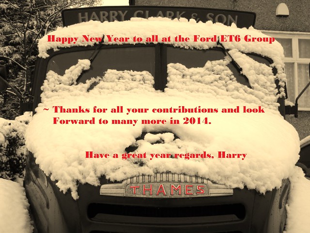 Happy New year to all members of the Ford Thames ET6 Group.