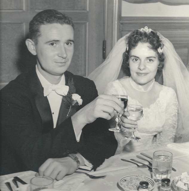 Mom & Dad Wedding 1956