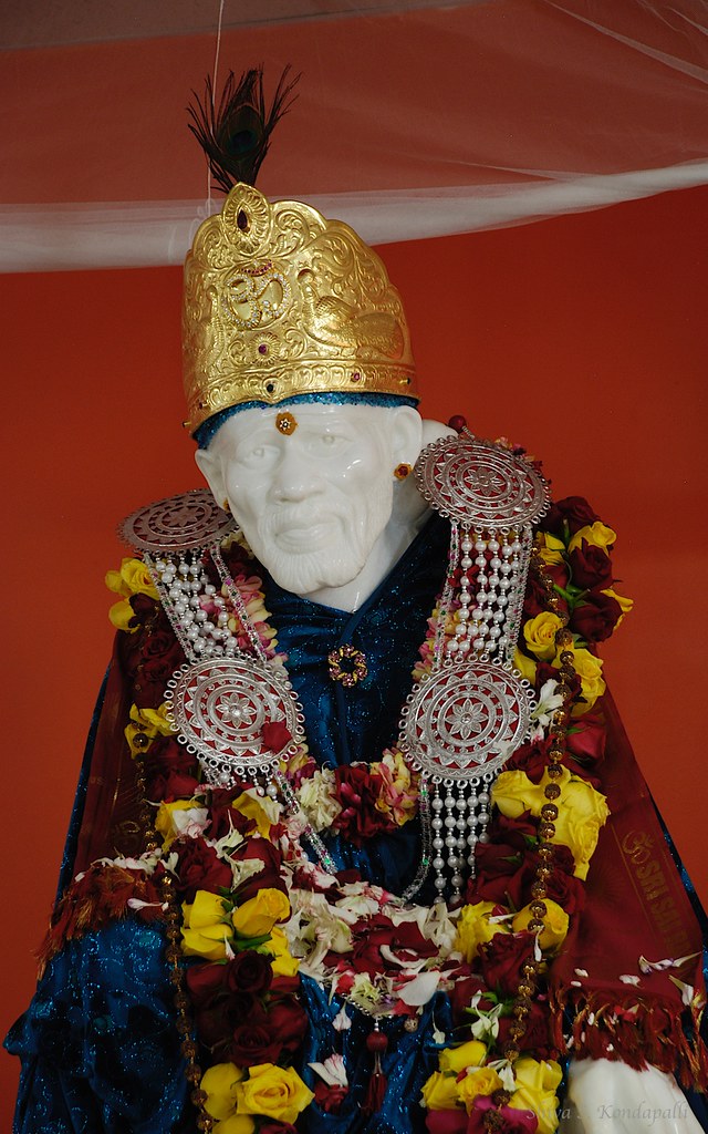 Diety statue in the temple