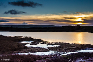 Sundown Across the Loch!