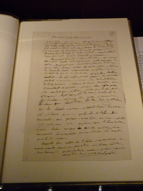 Malmaison - letter from Napoleon to Josephine (2)