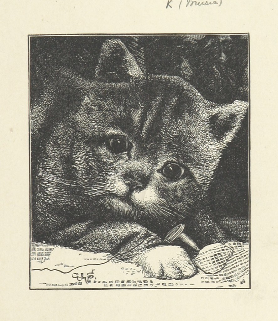 British Library digitised image from page 9 of "Songs and Lyrics for Little Lips. Set to music by W. H. Cummings and others. Illustrated, etc"