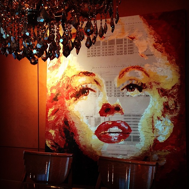Marilyn at Home.     #havi #haviart #havischanz #portofino #miami #miamibeach #marilyn #marilynmonroe #portraits #pop #arte #art