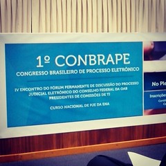Participando do 1° Congresso Brasileiro de Direito Eletrônico promovido pela OAB/MT e ESA/MT com apoio do CFOAB #CONBRAPE
